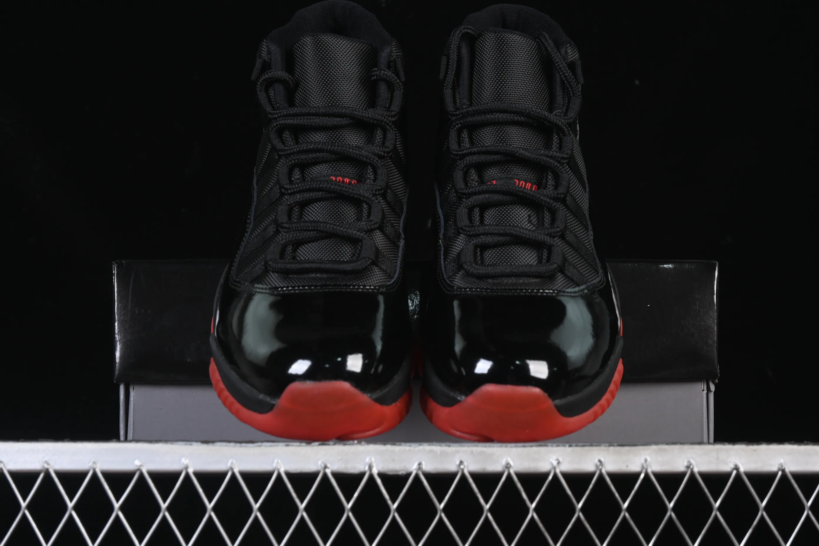 All categories Air Jordan Jordan series basketball shoes Air Jordan 11 Air Jordan 11 Retro "Black Red" AJ11 Joe 11 new black red 378037-326